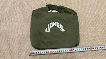 Jones 골프 카트 백 로고 자수 부착 올리브색