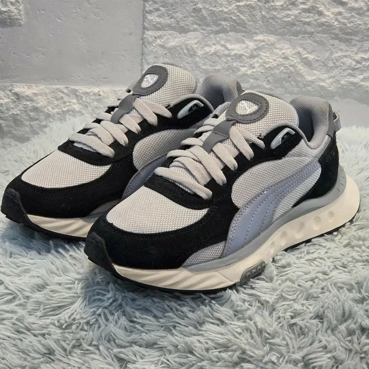 8x-14: Puma Style Rider Slippery Grey (220)