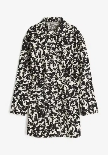 미사용 새상품 택 포함 H&M 코튼 셔츠 드레스 원피스 M 사이즈 긴팔