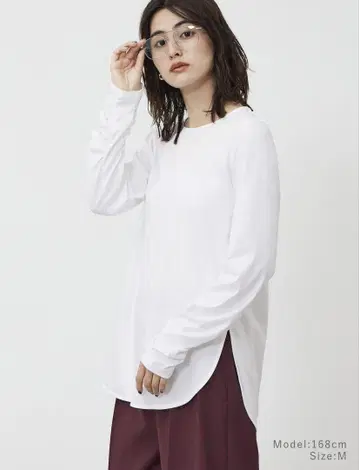 [ 새상품 ] PLST 글로스 저지 레이어드 이너