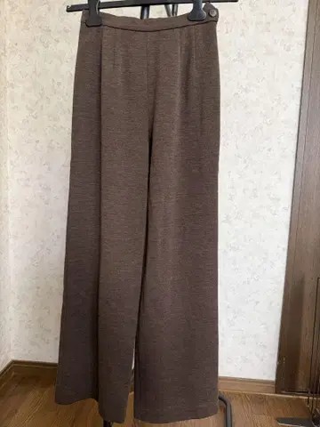 TRESARD 브라운 와이드 팬츠