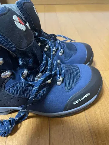 Canavon 네이비 등산화 새상품급 25.5 남성용