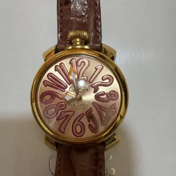 GaGa Milano 손목시계 마누알레 40 골드