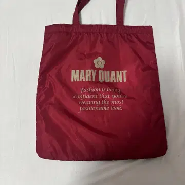 MARY QUANT 빨간색 토트백