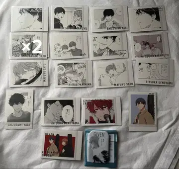 [ 가격 인하 중 ] 기븐전 파샤코레 최애 커플 배지 마후유 & 릿카