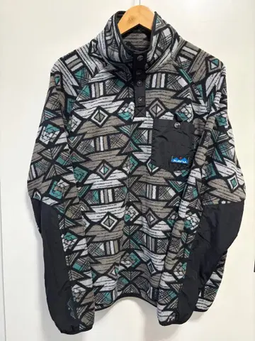 Kavu 패턴 플리스 자켓 Patagonia 스타일