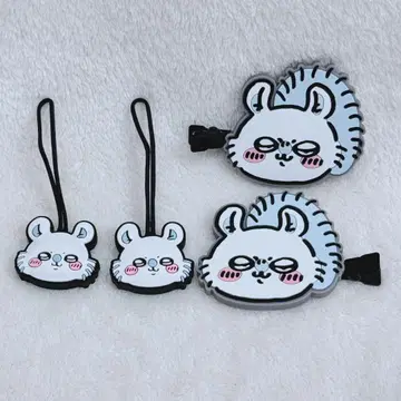 치이카와 모몽가 캬라파치 앞머리 클립 클립 지퍼 탭