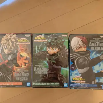 나의 히어로 아카데미아 피규어 3체 세트