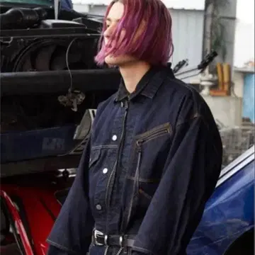 JieDa 19-20AW 스위칭 진 재킷