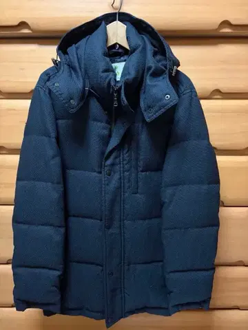바스켓 도비 후드 부착 다운