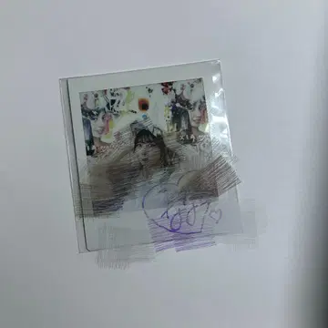 nanako 나나코 사인 폴라로이드
