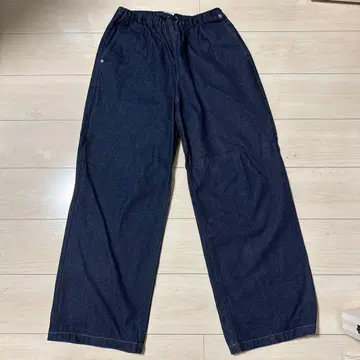 허리밴딩 데님 팬츠