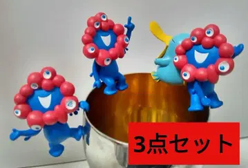 미야쿠미야쿠 이코짱 putitto 테두리 부착 피규어 콜라보 3점