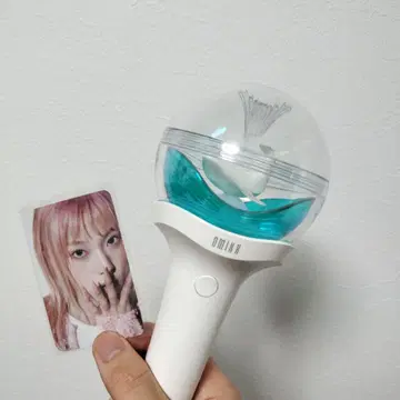 [ 공식 ] 미사용 새상품 NMIXX 응원봉 트레이딩 카드 박스 포함