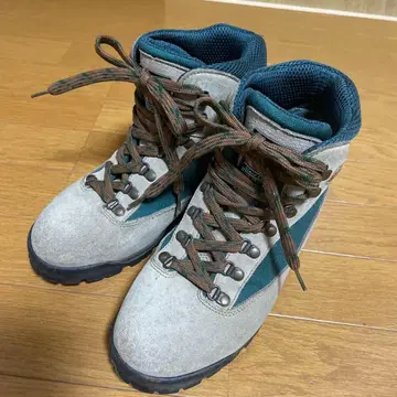 등산화 하이컷 그레이 다크 그린 25.5 여성용