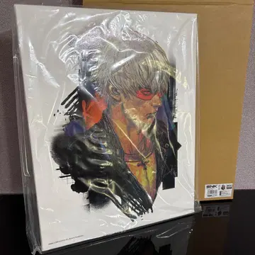 SNK KOF 아트 캔버스 K 케이 돌진 캔버스 보드 (K 전시회)