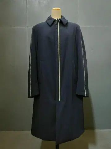 엠포리오 아르마니 네이비 롱 코트 충전솜