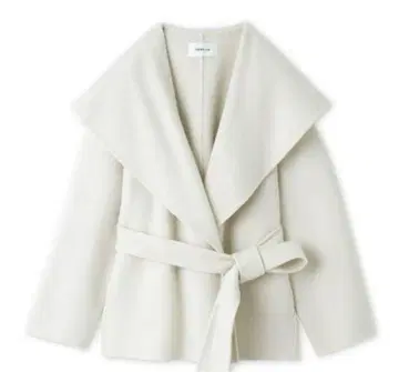 FRAY I.D 숄카라 숏 리버 코트