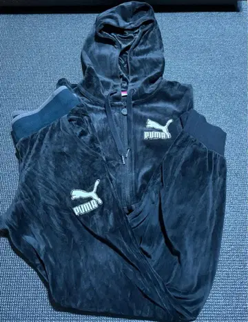 벨로아 저리 셋업 S 푸마 블랙 PUMA 큐빅