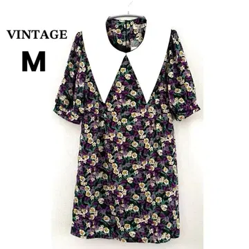 vintage 빈티지 꽃무늬 원피스 M 사이즈