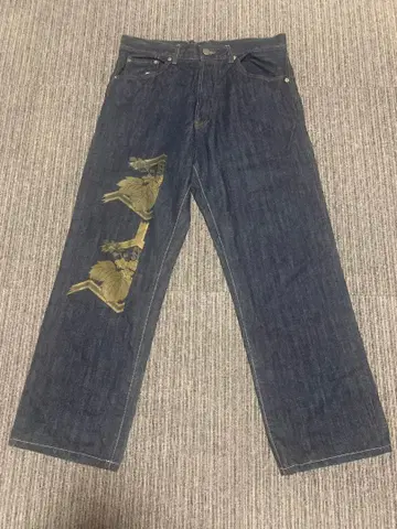 오니가시마 데님 청바지 32