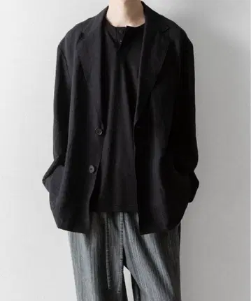 ssstein SINGLE BREASTED JACKET BLACK M