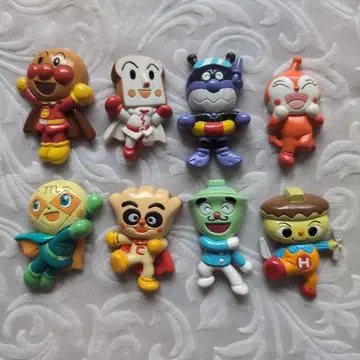 호빵맨 가챠가챠 마그넷 8개 세트 헤이세이 레트로