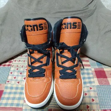 CONVERSE 오렌지 하이컷 스니커즈