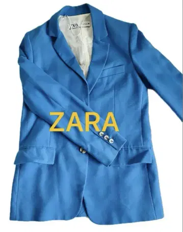 ZARA 테일러드 자켓 파랑