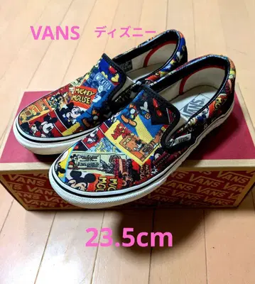 VANS 디즈니 미키마우스 슬립온 23.5cm