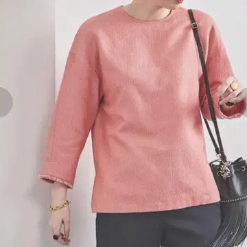 유나이티드 애로우즈 UBC 컬러 샴브레이 풀오버 38