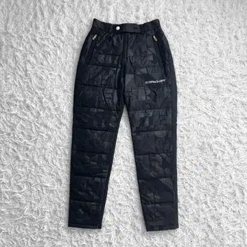 HORN GARMENT 골프 의류 충전솜 팬츠 M 블랙 로고 자수