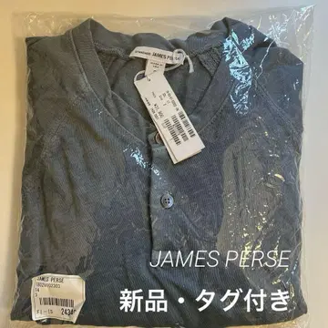 택 포함 새상품 JAMES PERSE 그레이 긴팔 티셔츠 사이즈 2 M