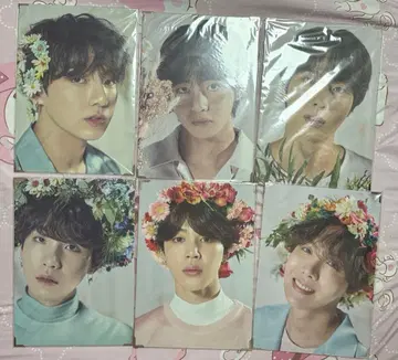 BTS love yourself 프리미엄 사진 7장 세트