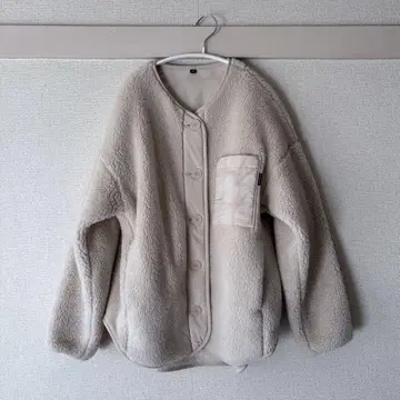 UNIQLO 마리메꼬 플리스 가디건 M 유니클로 마리메꼬