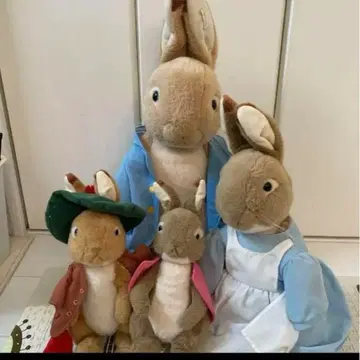 피터 래빗 봉제 인형 4개 세트