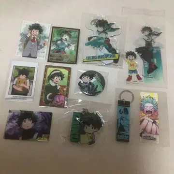 나의 히어로 아카데미아 히로아카 미도리야 이즈쿠 굿즈 세트