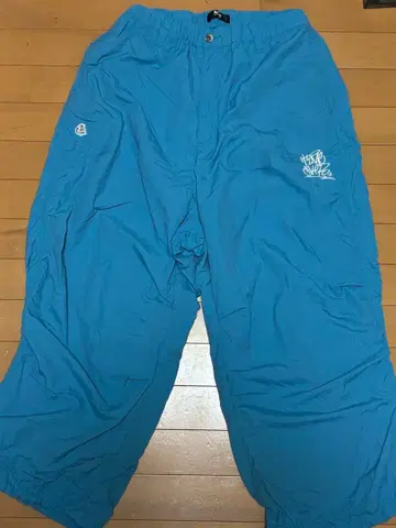 Agem 와이드 실루엣 팬츠 파랑
