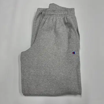Champion 스웨트 팬츠 저지 그레이 남성용 L
