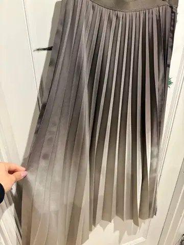 46200엔 ANAYI 아나이/그라데이션 플리츠 스커트 38