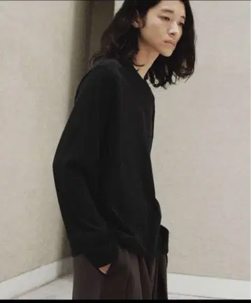 EXTRA FINE COTTON CROPPED L/S TEE WYM