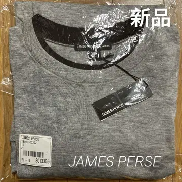 새상품 택 포함 JAMES PERSE 그레이 긴팔 티셔츠 사이즈 L