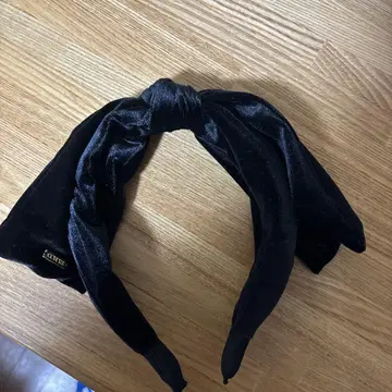 카네코 아야 COUDRE 벨로아 머리띠