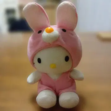 헬로키티 변신 봉제 인형 토끼