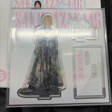 사쿠라자카 로손 복권 후지요시 카린 아크릴 스탠드 미개봉 새상품