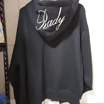 Rady 블랙 집업 후드티