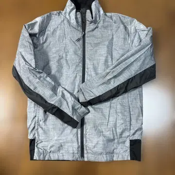 아식스 나일론 자켓 그레이