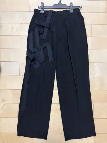 EINS TOKYO 블랙 슬랙스 리메이크