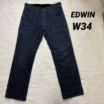 EDWIN 에드윈 w34 웜 팬츠 FW03XL 남성용 속기모 방한 팬츠