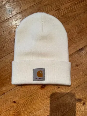 Carhartt 비니 화이트